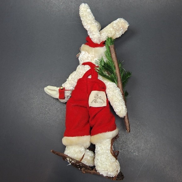 Vintage Hallmark Christmas Tim Timber Plush Toy Bunnies By The Bay 2002 - Picture 4 of 7